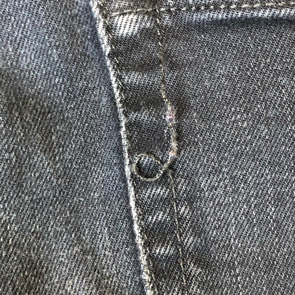 EUC Acne Black Hex Basement Frayed Hem Skinny Jean - Picture 5 of 10